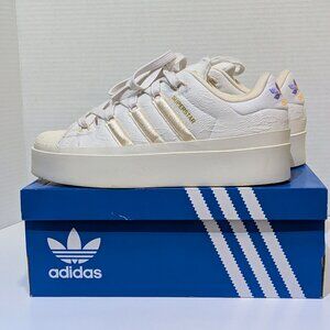 Adidas Women's SuperStar Bonega GZ3474 crywht/wonwht/offwht - Size 6.5